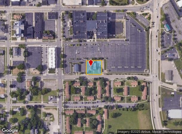  218 E Franklin St, Jackson, MI Parcel Map