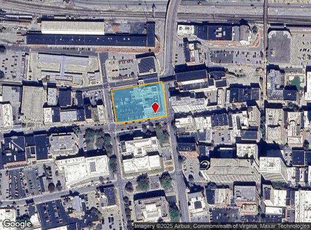  201 Campbell Ave Sw, Roanoke, VA Parcel Map