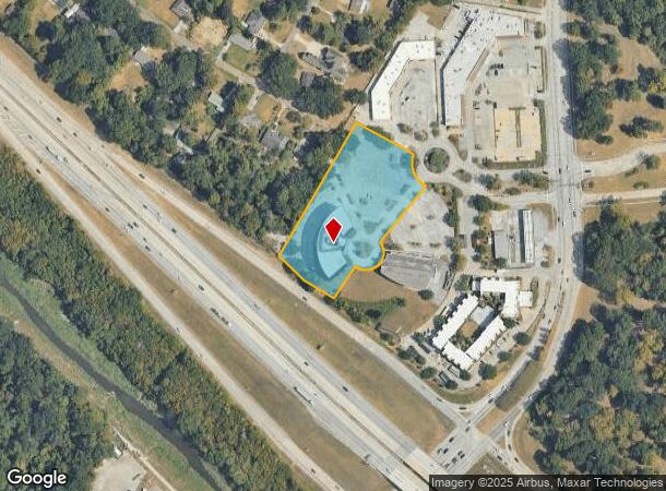 9100 Bluebonnet Blvd, Baton Rouge, LA Parcel Map