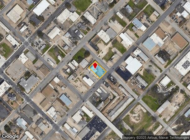  1607 Franklin Ave, Waco, TX Parcel Map