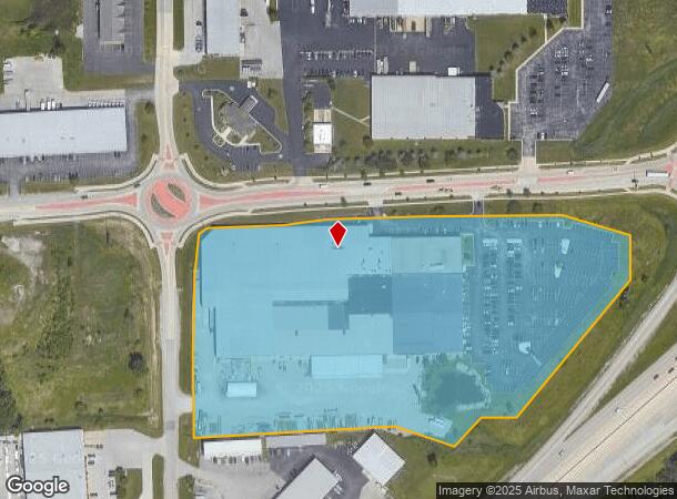  1711 Scheuring Rd, De Pere, WI Parcel Map