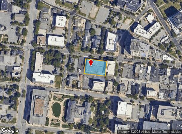  111 Allegheny Ave, Towson, MD Parcel Map