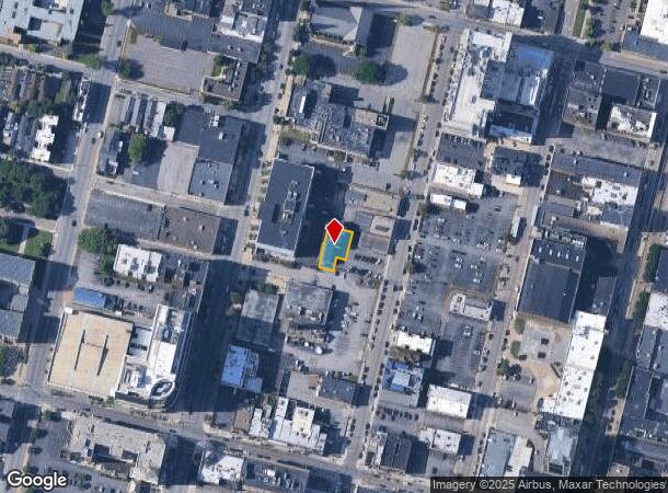282 Franklin St, Buffalo, NY Parcel Map