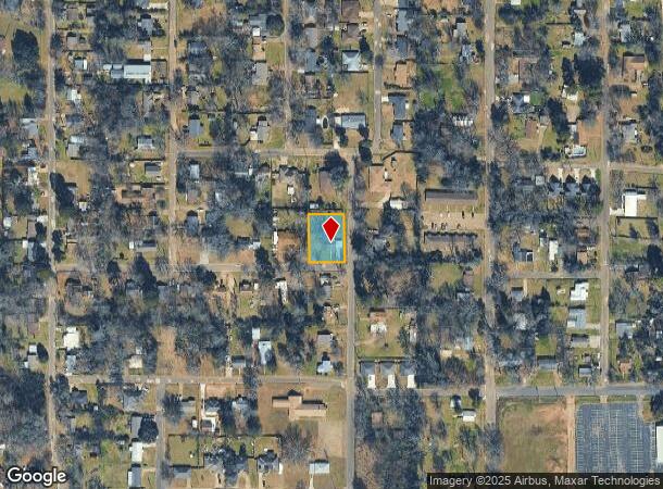  2800 Bernice St, Gladewater, TX Parcel Map