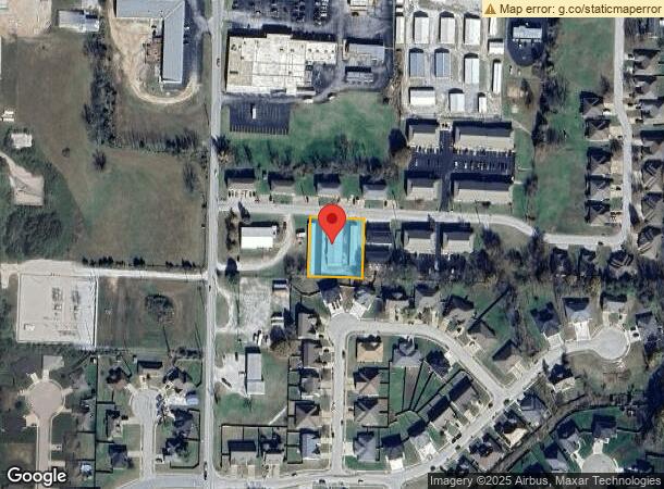  614 E Bain St, Ozark, MO Parcel Map