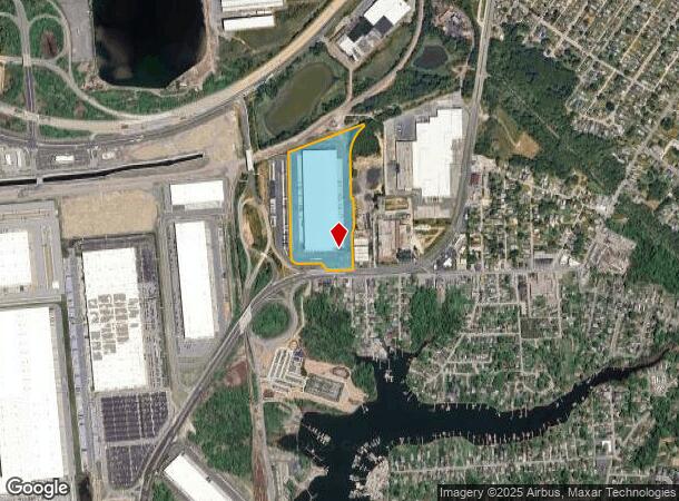  2100 Sparrows Point Rd, Sparrows Point, MD Parcel Map