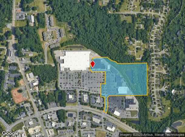  336 E Hanes Mill Rd, Winston Salem, NC Parcel Map