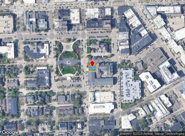  189 W Merrill St, Birmingham, MI Parcel Map