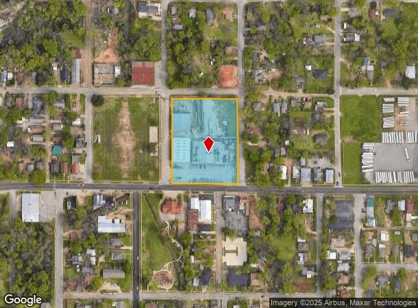 1124 E Erwin St, Tyler, TX Parcel Map