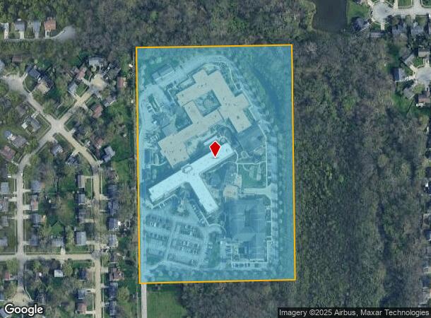 8616 W 10Th St, Indianapolis, IN Parcel Map