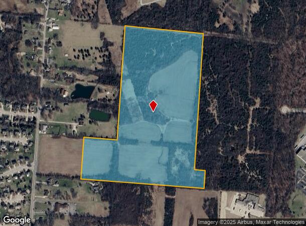  8638 Deardoff Rd, Franklin, OH Parcel Map