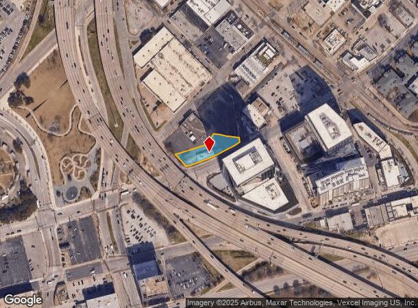  2441 Pacific Ave, Dallas, TX Parcel Map