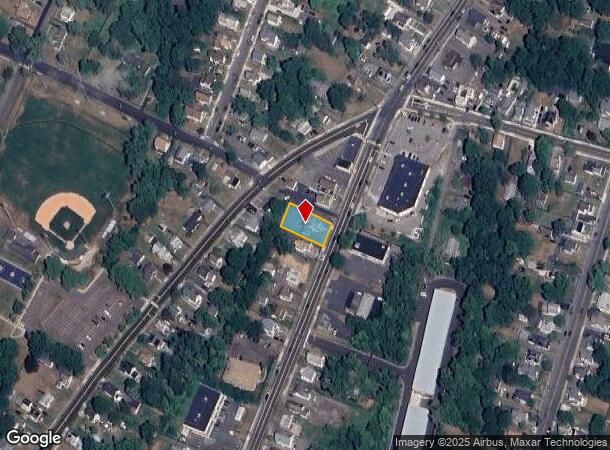  128 Broad St, Meriden, CT Parcel Map