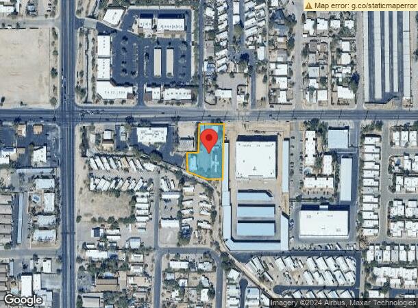  3958 E Fort Lowell Rd, Tucson, AZ Parcel Map