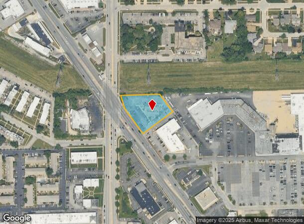 9645 N Milwaukee Ave, Niles, IL Parcel Map