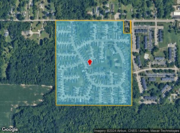  4245 W Jolly Rd, Lansing, MI Parcel Map