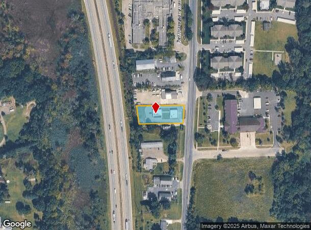 8425 Main St, Whitmore Lake, MI Parcel Map