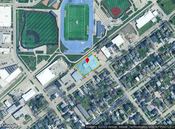 1756 E Ave Ne, Cedar Rapids, IA Parcel Map