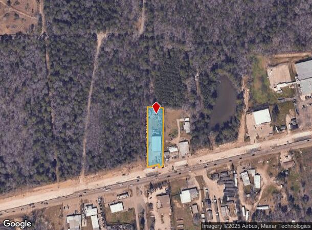  12827 Highway 105 E, Conroe, TX Parcel Map