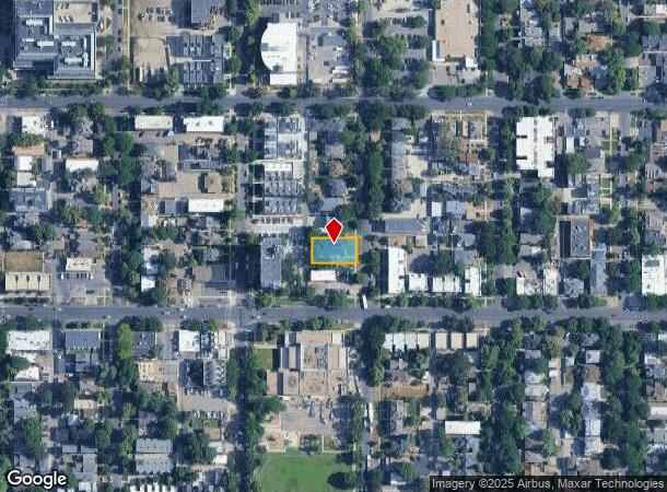 1721 N High St, Denver, CO Parcel Map