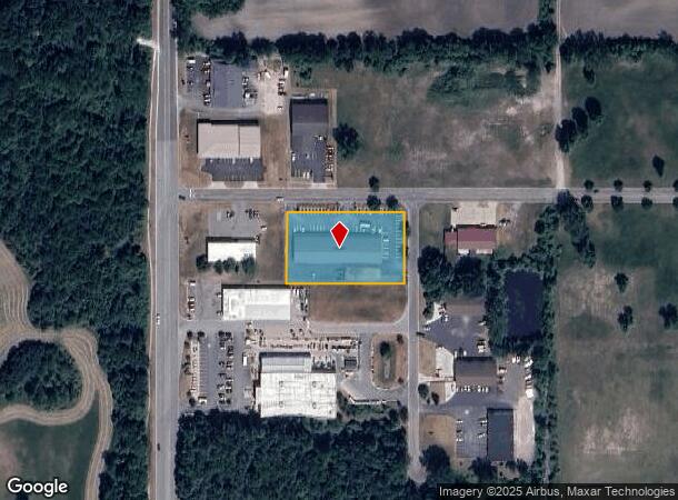  1515 Commerce Dr, Midland, MI Parcel Map