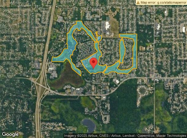  7877 Moorsbridge Rd, Portage, MI Parcel Map