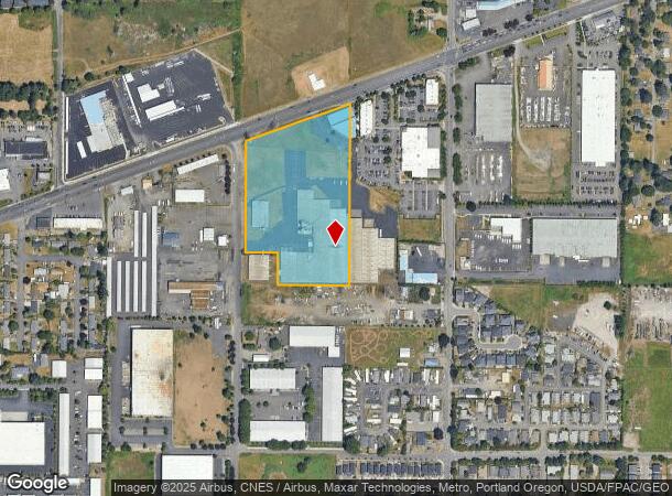  12907 Ne Fourth Plain Blvd, Vancouver, WA Parcel Map