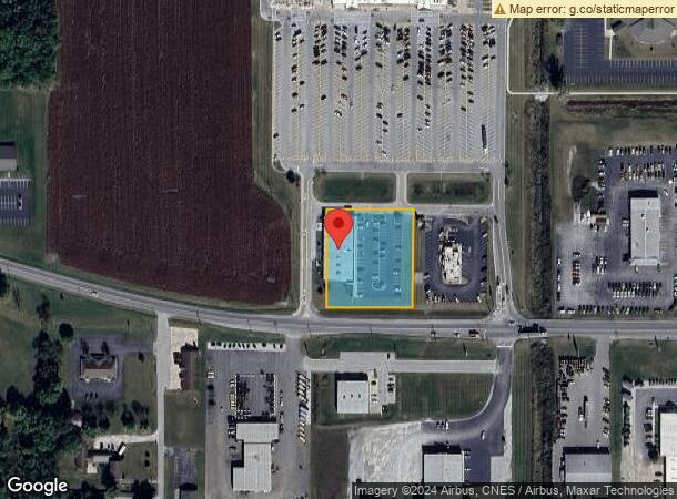  1110 W Broadway St, Monticello, IN Parcel Map