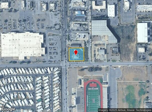  1000 N Westgate Dr, Weslaco, TX Parcel Map