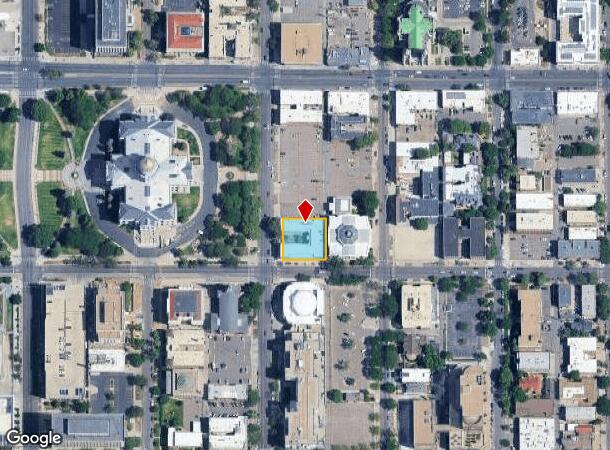 1410 N Grant St, Denver, CO Parcel Map