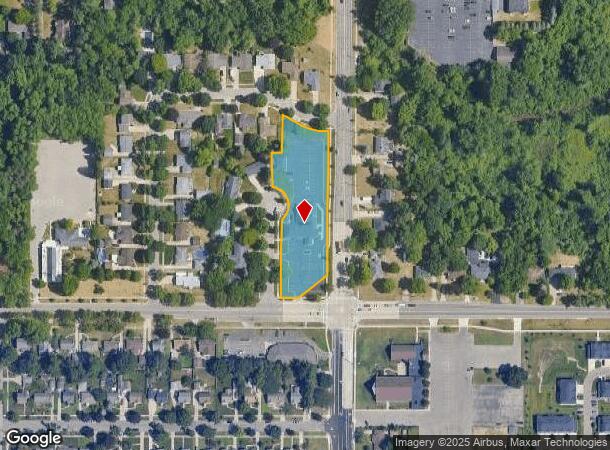  2815 Fuller Ave Ne, Grand Rapids, MI Parcel Map