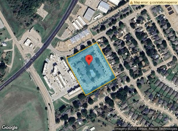  1001 Biloxi Dr, Ennis, TX Parcel Map