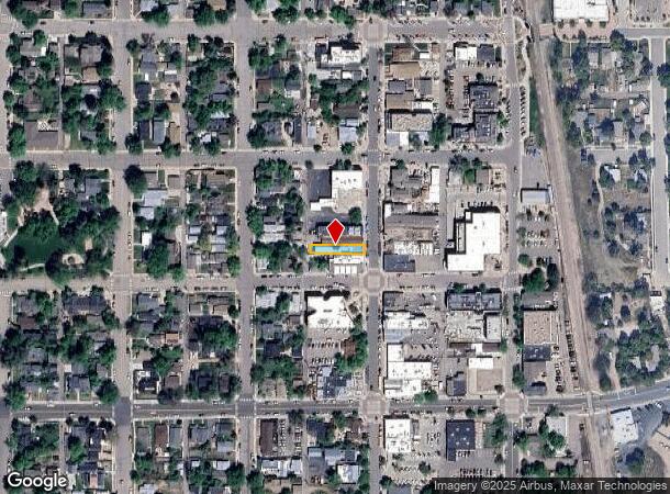  809 Main St, Louisville, CO Parcel Map