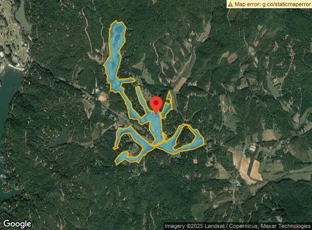  309 Winesap Rd, Lake Lure, NC Parcel Map