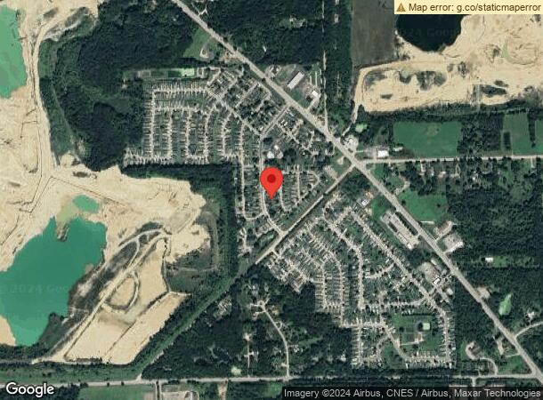  17015 Coventry Ln, Holly, MI Parcel Map