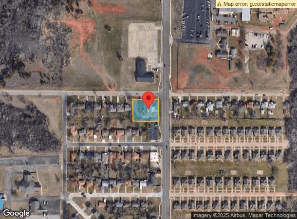  3017 N Martin Luther King Ave, Oklahoma City, OK Parcel Map