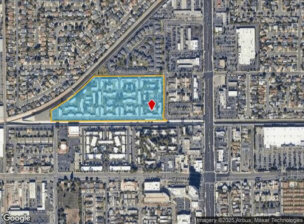  16661 Viewpoint Ln, Huntington Beach, CA Parcel Map