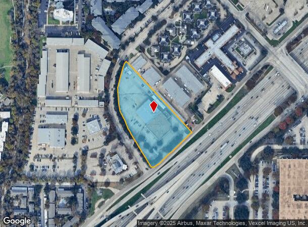 13601 N Central Expy, Dallas, TX Parcel Map
