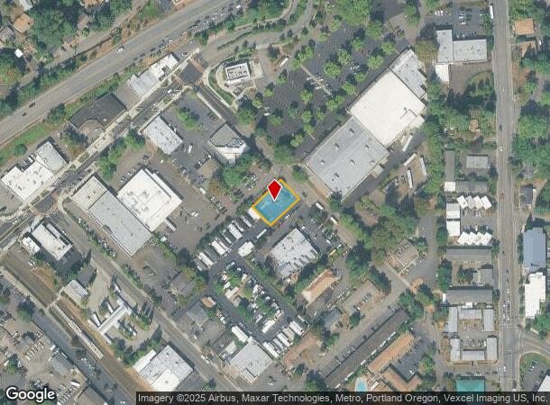 8810 Sw Scoffins St, Portland, OR Parcel Map