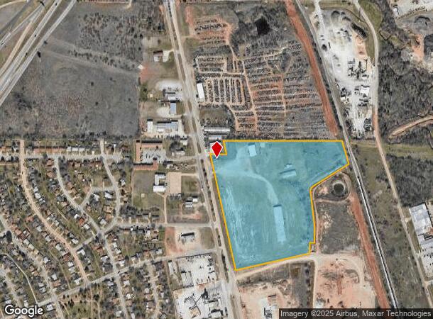  2509 Sheppard Access Rd, Wichita Falls, TX Parcel Map