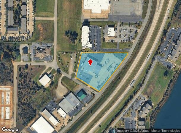  301 S Poplar St, Searcy, AR Parcel Map