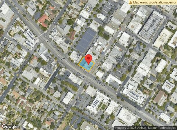  490 California Ave, Palo Alto, CA Parcel Map