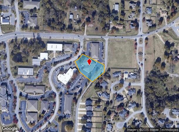  1006 Beau Terre Dr, Bentonville, AR Parcel Map