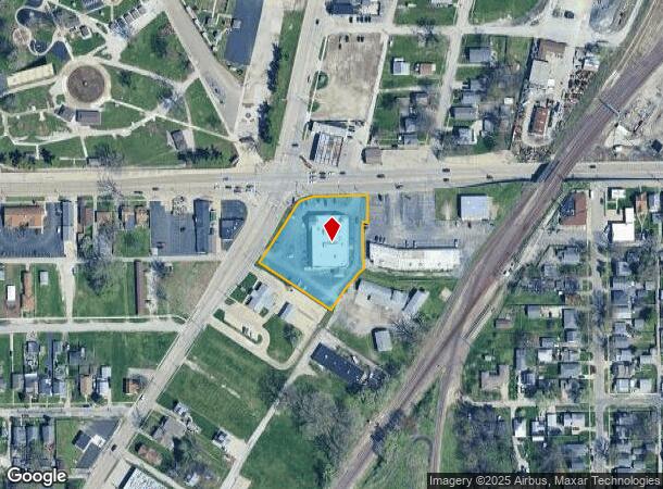2140 N Peoria Rd, Springfield, IL Parcel Map