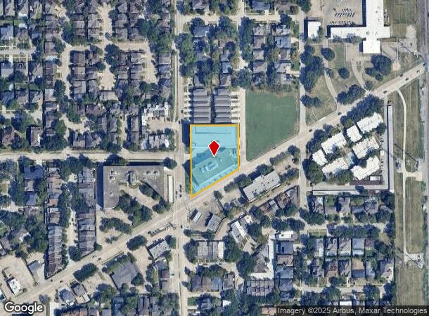 4460 Bissonnet St, Bellaire, TX Parcel Map