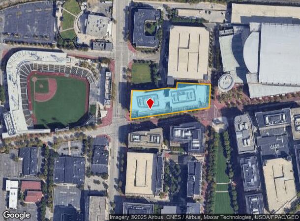 240 W Nationwide Blvd, Columbus, OH Parcel Map