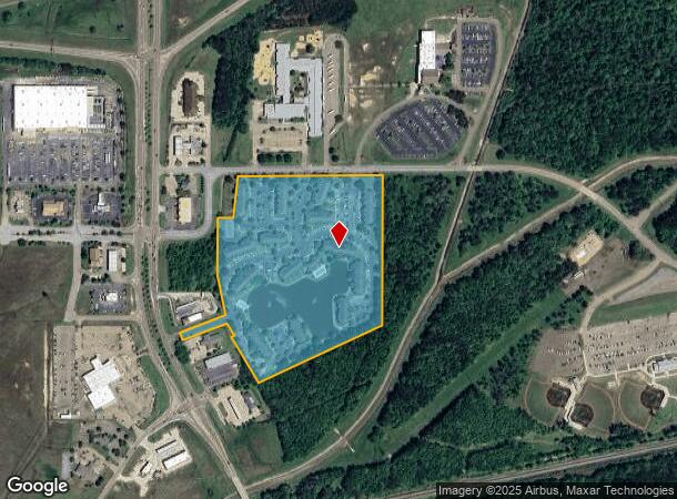  100 Windsor Lake Blvd, Brandon, MS Parcel Map