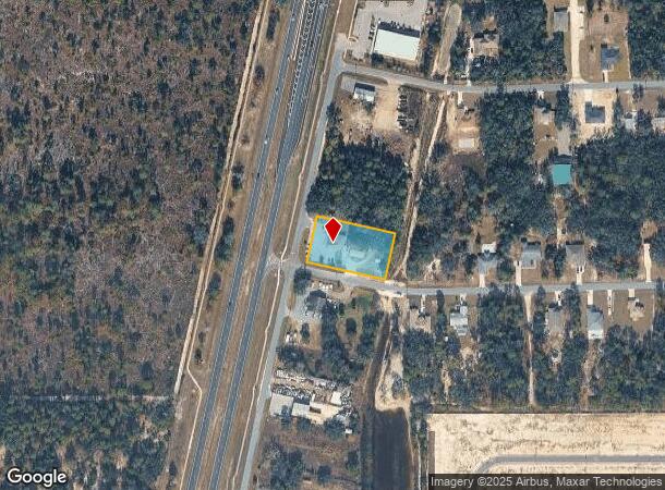 10508 Nicasio Rd, Weeki Wachee, FL Parcel Map