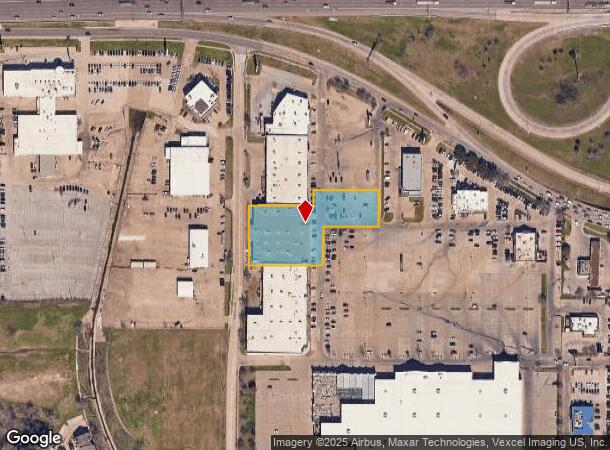 3538 W Airport Fwy, Irving, TX Parcel Map