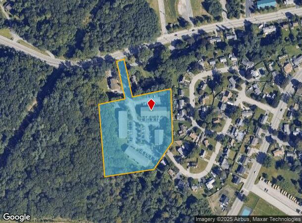 2 Western Hills Ln, Cranston, RI Parcel Map